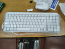 罗技（Logitech）MK251无线蓝牙键盘鼠标套装 办公商务笔记本电脑 数字键盘99键白色键鼠套装（K251键盘+M196鼠标） 实拍图