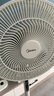 美的（Midea）【闪拆系列】一键闪电拆装直流变频家用语音电风扇一级能效轻音落地扇大风力卧室立式电扇SDJ30BC 实拍图