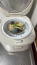 美的（Midea）【价保618】小碧玉电饭煲小型2-3人3升0氟有钛陶瓷白玉内胆家用电饭锅煮粥智能预约多功能锅RE360 实拍图
