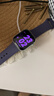 Apple/苹果 Watch S11 智能手表GPS+蜂窝款42毫米银色铝金属表壳雾紫色运动型表带S/M MF9G4CH/B 实拍图