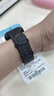 iboann适用iQOO WATCH GT手表表带皮革vivowatchgt替换腕带经典小牛皮智能手表黑色带生耳原装替换配件带 实拍图