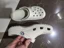 卡骆驰（CROCS）檀健次同款经典洞洞鞋轻便百搭女沙滩鞋包头拖鞋男鞋|10001 骨白色-2Y2(含智必星) 43 (270mm) 实拍图