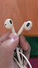 联想（Lenovo）有线耳机 HIFI音质高解析音频带麦降噪直播k歌唱歌音乐运动半入耳式游戏电脑耳机3.5mm YF01米色 实拍图
