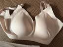 婧麒（JOYNCLEON）哺乳文胸孕妇内衣怀孕期哺乳薄款喂奶文胸产后前开扣无钢圈托聚拢 肤色3128【薄款透气聚拢】 80B 实拍图