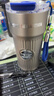 百事保温杯咖啡杯316L不锈钢水杯高颜值便携车载杯子米白620ML 实拍图