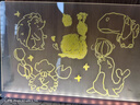 时光学儿童发光透明临摹画板益智玩具可反复涂鸦绘画男孩女孩生日礼物 实拍图