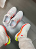 耐克NIKE跑步鞋男子缓震透气INFINITYRN 4运动鞋HF4916-100白橙40 实拍图
