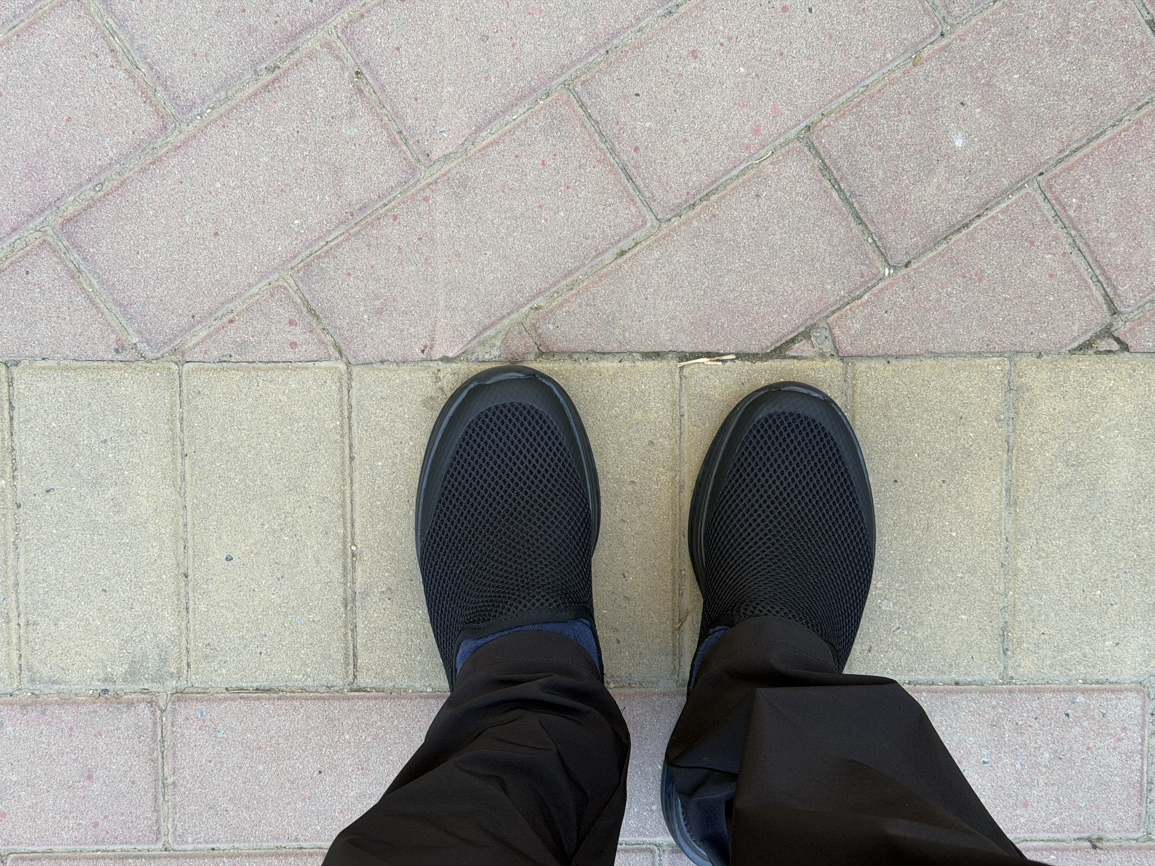 斯凯奇（Skechers）健步鞋男士软底舒适一脚蹬休闲鞋宽楦减震运动鞋跑步鞋 实拍图
