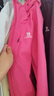 骆驼（CAMEL）三防冲锋衣户外登山服防风防水防污三合一运动外套 AD22263513X，抓绒内胆 紫玫红 女 M 实拍图