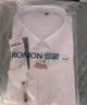 罗蒙（ROMON）纯色商务职业正装男士衬衫工装男装长袖衬衣男CS108 白色 6XL  实拍图
