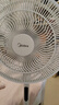 美的（Midea）【闪拆系列】一键闪电拆装直流变频家用语音电风扇一级能效轻音落地扇大风力卧室立式电扇SDJ30BC 实拍图