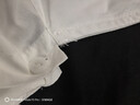 丹珠娜（DanZhuNa）连衣裙子女夏季2026新款女装学院风法式穿搭套装小个子衬衫裙子女 白色上衣+黑色裙子 S 实拍图