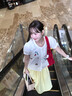 茵曼（INMAN）黄玫瑰刺绣泡泡袖衬衫2026夏季新款女装上衣修身显瘦 浅杏白 S 实拍图