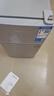 华宝小冰箱小型家用出租房用冷藏冷冻两用一级能效节能省电迷你宿舍寝室办公室二门电冰箱 【店长推荐】58L银色【一级能效】 实拍图