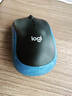 罗技（Logitech）M185鼠标 无线鼠标 办公鼠标 对称鼠标 黑色蓝边 带无线2.4G接收器 实拍图