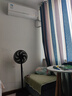 美的（Midea）【超级单品】七叶轻音立式电风扇家用柔风落地扇台式桌面小型风扇大风量节能摇头宿舍电扇 SAF30AB 实拍图