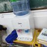 美的（Midea）饮水机家用桶装水小型台式桌面饮水机办公室温热两用迷你饮水器YR1220T 制热型 实拍图