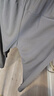 罗蒙（ROMON）休闲裤子夏季男士冰丝速干直筒长裤薄款运动裤子男JRY灰色平脚2XL 实拍图