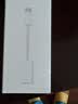 Apple/苹果 type-c/usb-c转lightning闪电转换器 旗舰店原装有线耳机转换器 充电/数据线传输/音频传输 实拍图
