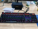 雷柏（Rapoo）V500PRO 有线背光机械键盘 104键全尺寸游戏电竞笔记本电脑多媒体办公吃鸡全键无冲键盘 红轴 实拍图