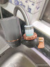 美的（Midea）净水器水龙头过滤器家用自来水滤水器直饮前置过滤器厨房卫生间通用除水垢除余氯双出水可清洗滤芯 一机三芯【两年免换滤芯】 实拍图
