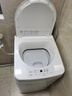 松下（Panasonic）【价保618】迷你波轮 3.2KG 小型全自动母婴儿童内裤内衣洗衣机 高温除菌 内衣轻柔洗  XQB32-P3C2 实拍图