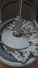 百家好世旋转拖把2头免手洗手压甩水拖干湿两用家用吸水双驱动神器 实拍图