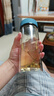 富光 男女士双层玻璃杯 高硼硅泡茶杯 茶水分离水杯带茶隔杯子500ml 实拍图