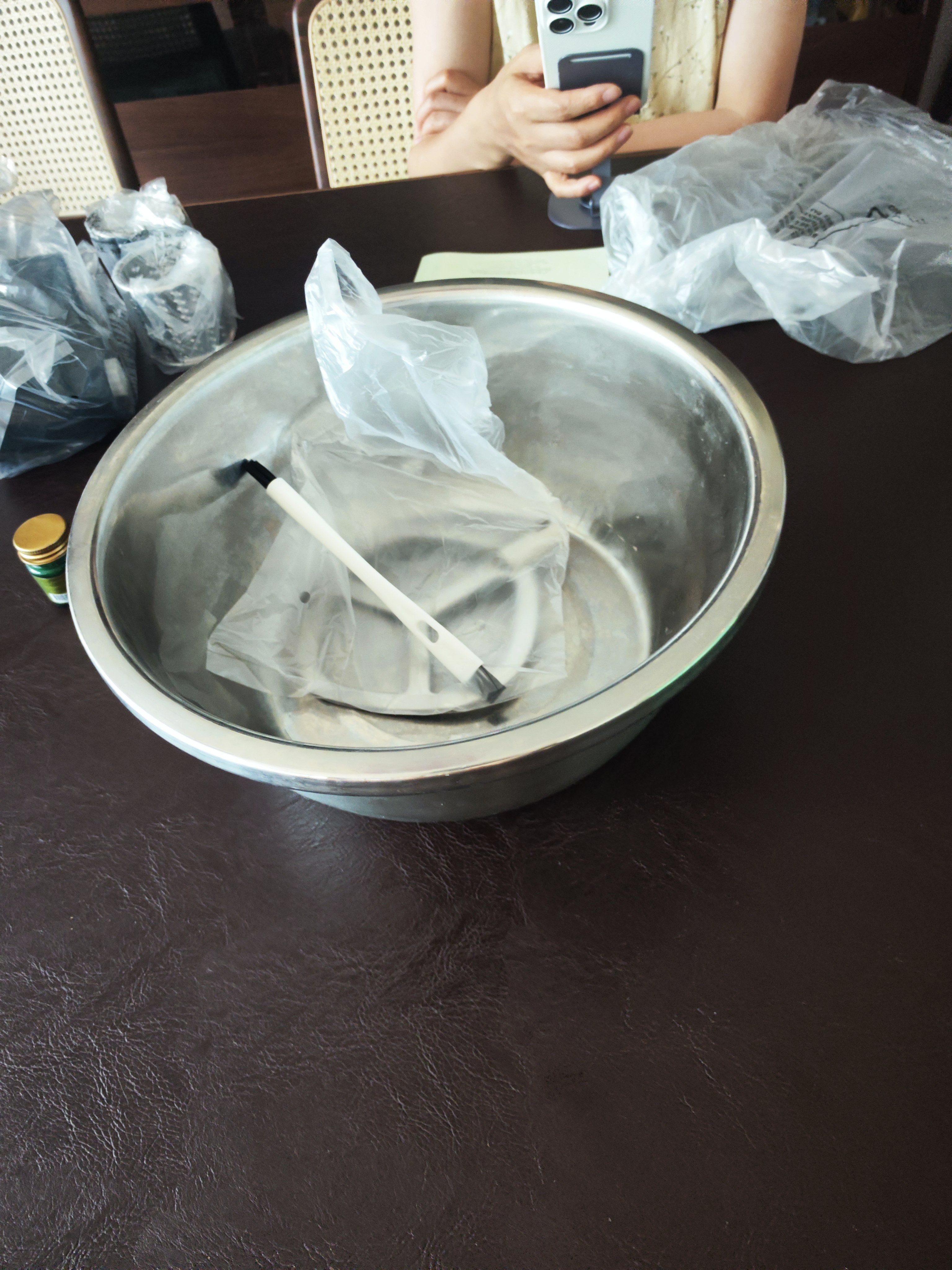 长帝（changdi）厨师机和面机鲸鱼准准+三合一压面制面配件套装套餐 实拍图