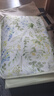 罗莱家纺 A类花卉冰丝席【可机洗】抗菌防螨凉席 床笠款 绿120*200*30 实拍图
