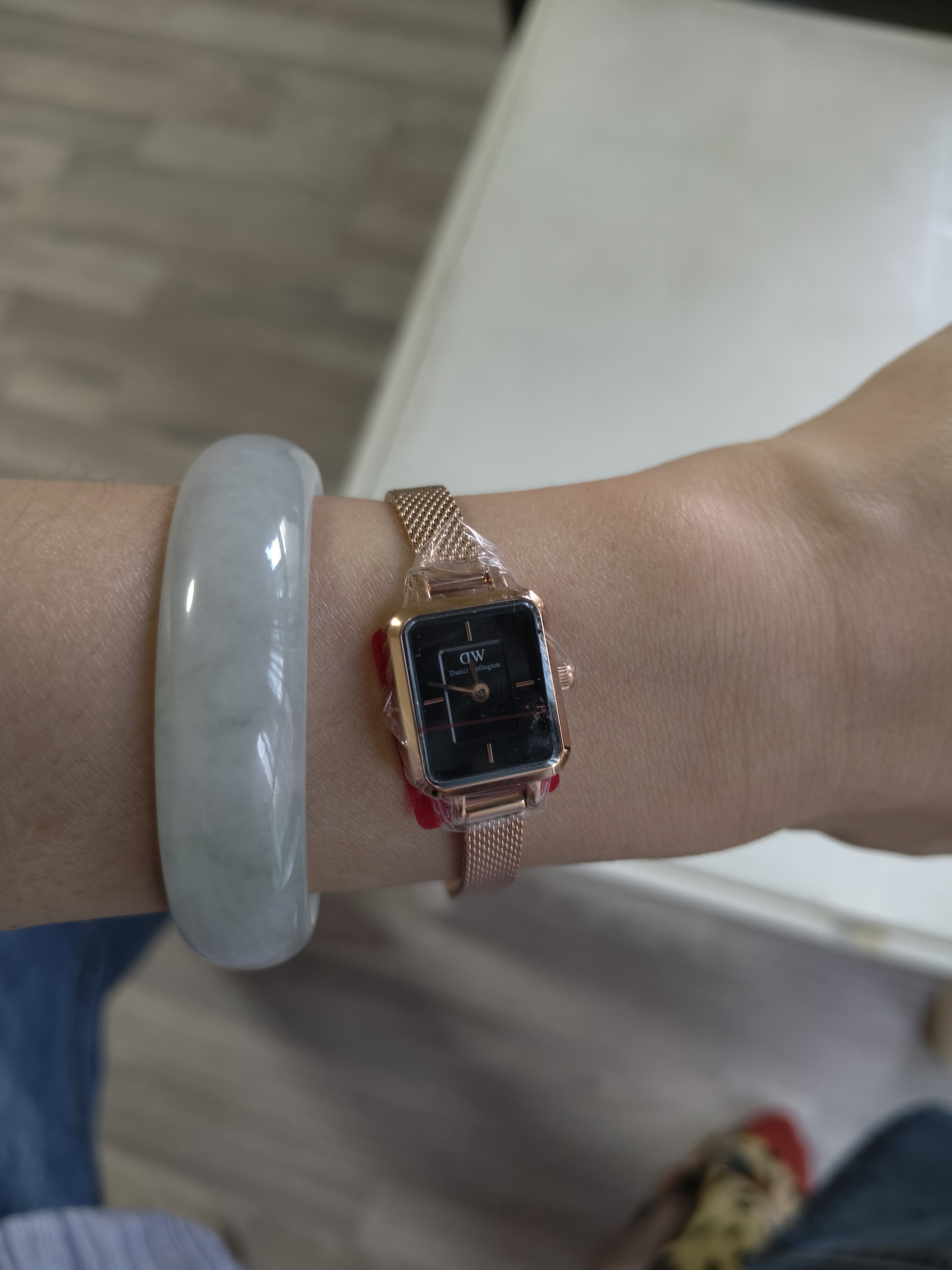 丹尼尔惠灵顿（DanielWellington）DW女士手表复古小方糖简约轻奢生日礼物送女友DW647 实拍图