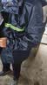 天堂伞雨衣雨裤套装电动车摩托车男女成人分体式双层外卖雨披带反光条 2XL码（适合身高175-180） 实拍图