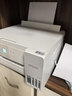 爱普生（EPSON）【6代新品】L4356墨仓式彩色无线AI学习打印机一体机家用/办公  L4266升级版(自动双面 液晶屏 白) 实拍图