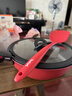 特福（Tefal）可拆卸炒锅26cm煎锅可变烤盘餐具电磁炉烤箱燃气灶通用有钛不粘锅 实拍图