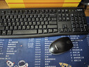 罗技（Logitech）MK120 键鼠套装 有线键鼠套装 办公键鼠套装 电脑键盘 USB即插即用 全尺寸 黑色 实拍图