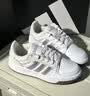 adidas ENTRAP美式校园风运动少年感复古篮球风板鞋男女阿迪达斯 白色/暗银金属/树脂黄   40.5 晒单实拍图
