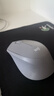 罗技（Logitech）M330 轻音鼠标 无线鼠标 办公鼠标 右手鼠标 带无线微型接收器 灰色 实拍图