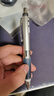 uni三菱 摇摇出芯自动铅软胶笔握学生活动铅笔M5-617GG 0.5mm银杆黑 1支装 实拍图