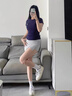 浪莎开叉运动裙裤女2026新款高腰显瘦包臀半身裙防走光a字小个子短裙 实拍图