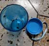 特百惠（Tupperware）雅致300ML塑料杯男女士学生儿童夏季水杯子户外便携口袋杯 晴天蓝 实拍图