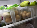 佳帮手冰箱保鲜盒食品级抗菌收纳盒专用密封水果蔬菜冷冻盒1000ml3只装 实拍图