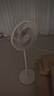 美的（Midea）【加大网罩】七叶轻音柔风电风扇/家用省电落地扇/小型台式电扇/广角摇头大风力宿舍风扇 SAE35CA1 实拍图