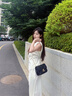 CinvaiKrose官方店小c&k包包女包2026新款斜挎包菱格链条包女生日礼物送女友 黑色Black【小号】送女友老婆女生走心 实拍图