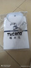 啄木鸟（TUCANO）衬衫男士夏季短袖衬衣商务正装纯色休闲时尚舒适百搭男装白色 4XL 实拍图