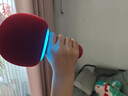 唱吧小巨蛋G2504B星球手机K歌麦克风音箱一体 无线话筒自带声卡蓝牙音响 家用唱歌神器生日礼物 黑曜红 实拍图