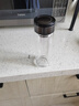 【京东物流配送】高硼硅双层玻璃杯大容量泡茶杯水杯子茶水分离杯 【双层加厚】茶杯350ml1只 实拍图