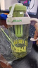 【京东物流】水杯冰霸吸管杯高颜值学生茶水分离大容量杯子 肚肚杯1个-浅绿色 实拍图
