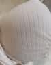 童颜哺乳内衣春夏孕妇文胸双开扣无钢圈聚拢怀孕期喂奶胸罩 蓝灰色75B 实拍图