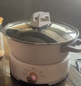美的（Midea）电火锅IH电磁加热火锅专用锅分体家用多功能锅4.5L大容量3分钟飞快沸腾电煮锅带蒸屉HGE22BY06Z 实拍图