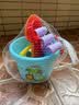 费雪（Fisher-Price）沙滩玩具6件套装 儿童户外沙滩戏水玩挖沙铲子玩具生日礼物礼品 实拍图